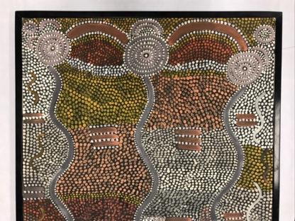 Dinny Nolan Tjampitjinpa (1935- Australian Aboriginal) 5