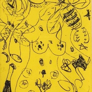 “Nude and Bee” Etching SignedNumbered 47100 on margin John De Burgh Percival (Australian 1923-2000) 5