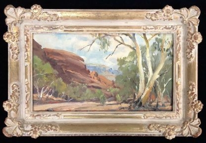 Dermont James John Hellier (Aust 1916-2006) “Untitled Landscape” Oil on Board 3