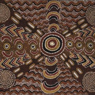 Untitled Aboriginal Dot Painting Margaret Turner Petyarre (Aust Aboriginal 1945-2008) 2