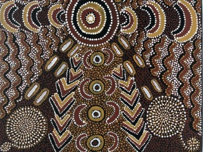 Untitled Aboriginal Dot Painting Margaret Turner Petyarre (Aust Aboriginal 1945-2008) 3