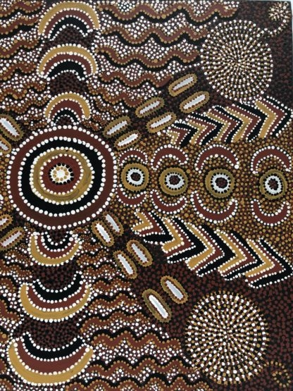 Untitled Aboriginal Dot Painting Margaret Turner Petyarre (Aust Aboriginal 1945-2008) 4