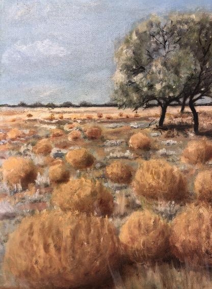“Untitled Mallee Scrub” Marg Whyte (Attributed Not Signed) 3