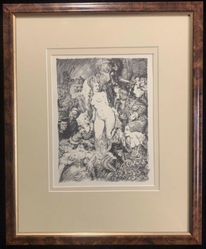 A-Nudist-Scene-By-Norman-Lindsay-Aust 1879-1969-2