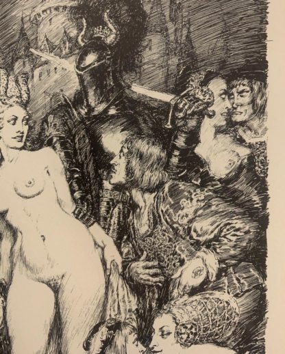A-Nudist-Scene-By-Norman-Lindsay-Aust 1879-1969-5
