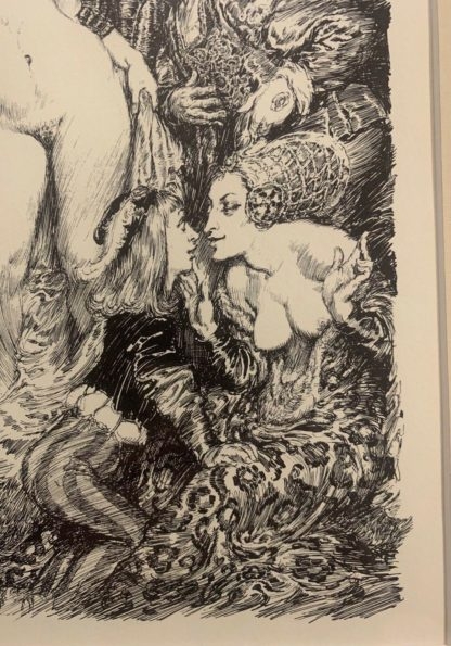 A-Nudist-Scene-By-Norman-Lindsay-Aust 1879-1969-6