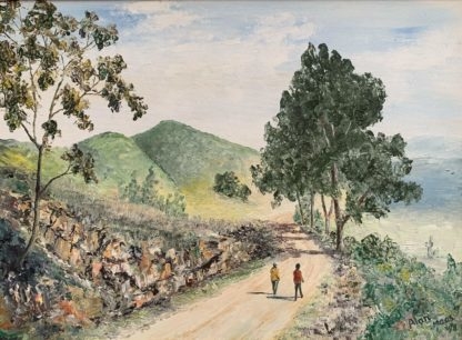 'Alexander Hills In Spring' Alan Maas (Australian Maryborough 1930-) 1