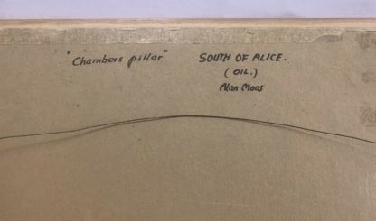 'Chambers Pillar - South Of Alice' Alan Maas (Australian Maryborough 1930-) 8