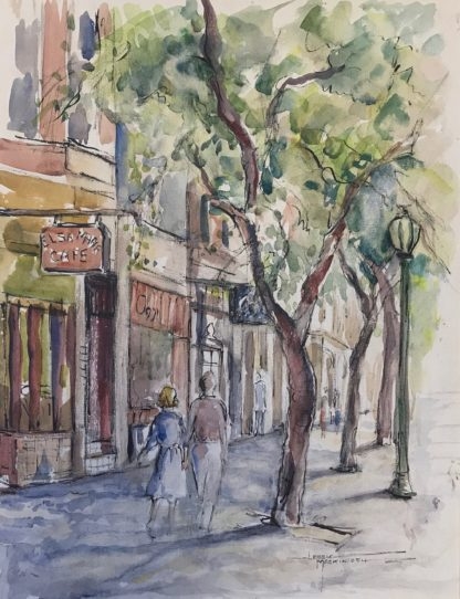 “Melbourne Street Scene” Untitled Jessie Macqueen Mackintosh1