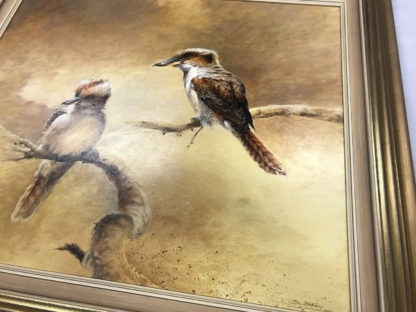 “Australian Kookaburra” Oil Painting By William “BILL” Beavan 5