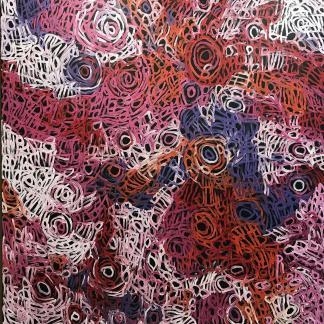 Australian Aboriginal Art “Awelye 2015” Charmaine Pwerle (Australian Aboriginal 1975) 1