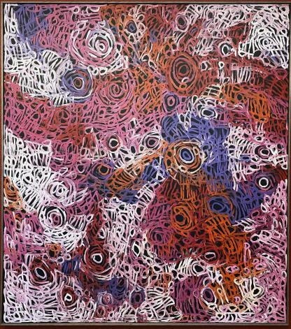 Australian Aboriginal Art “Awelye 2015” Charmaine Pwerle (Australian Aboriginal 1975) 5