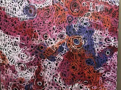 Australian Aboriginal Art “Awelye 2015” Charmaine Pwerle (Australian Aboriginal 1975) 9