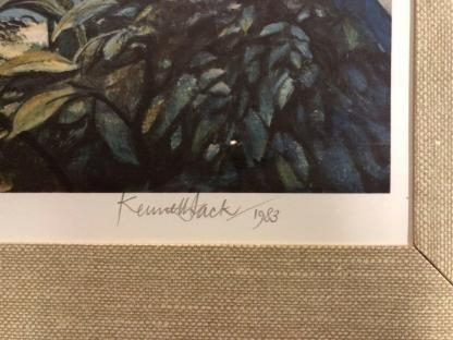 Kenneth Jack Ltd Ed Collotype Art Print “Tropical Harbour Great Barrier Reef” 7