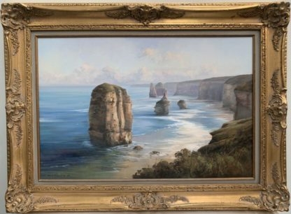 Original Oil Painting by Chris Kandis “Majestic Coast” Twelve Apostles Vic 2