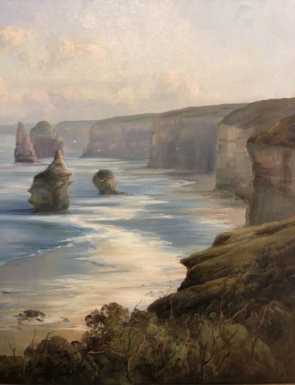 Original Oil Painting by Chris Kandis “Majestic Coast” Twelve Apostles Vic 4