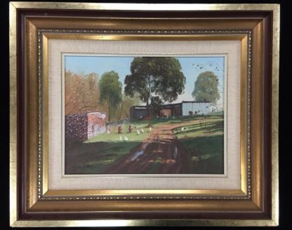 Michael McCarthy (Ireland Australia 1940-) ‘The Farm Maiden Gully’ Oil Painting 2