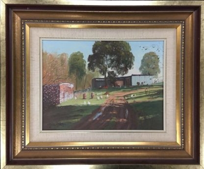 Michael McCarthy (Ireland Australia 1940-) ‘The Farm Maiden Gully’ Oil Painting 6