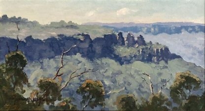 Michael McCarthy (Ireland Australia 1940-) “The Three Sisters” Oil Painting 1