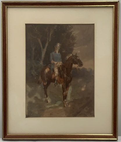Original-Watercolour-”An-Authorised-Collector”-By-Thomas-MacKay-England-1851-1909-3
