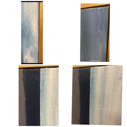 “Horizon” Abstract Seascape Oil Painting Richard Stevenson (Australian) 10