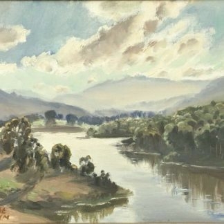 Ambrose Sylvester Griffin (Aust 1912-1980) “Kardina” Oil Painting 14