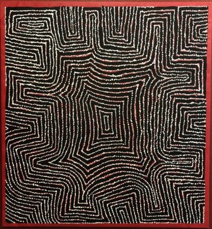 Australian Aboriginal Art “Tingari” 2007 George Ward Tjungarrayi (Aust 1945-) 3