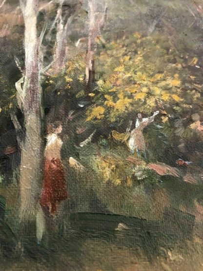 Original Oil Painting “Springtime-Bush” By Otto Boron Italy Australia 1935 4