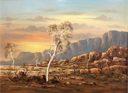 Untitled Outback Billabong Henk Guth (DutchAustralian 1921-2003) 1