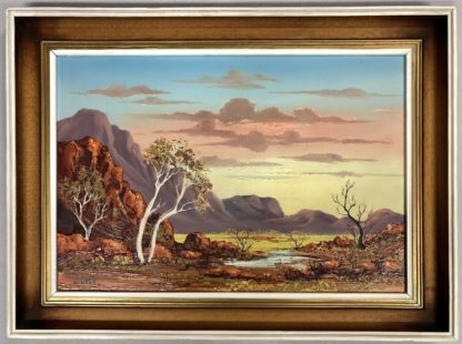 Untitled Outback Billabong Henk Guth (DutchAustralian 1921-2003) 3