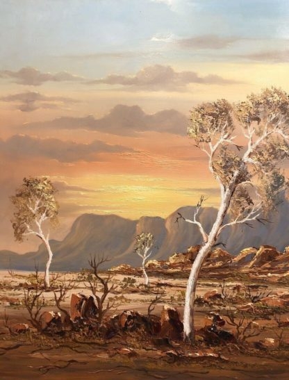 Untitled Outback Billabong Henk Guth (DutchAustralian 1921-2003) 6