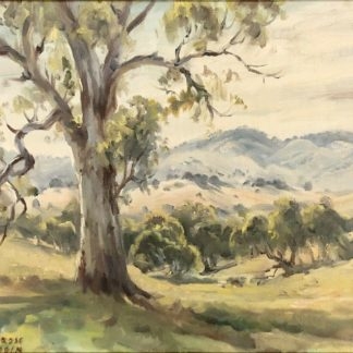 “Amongst The Ranges” Oil Painting Ambrose Sylvester Griffin (Australian 1912-1980) 1