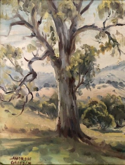“Amongst The Ranges” Oil Painting Ambrose Sylvester Griffin (Australian 1912-1980) 5