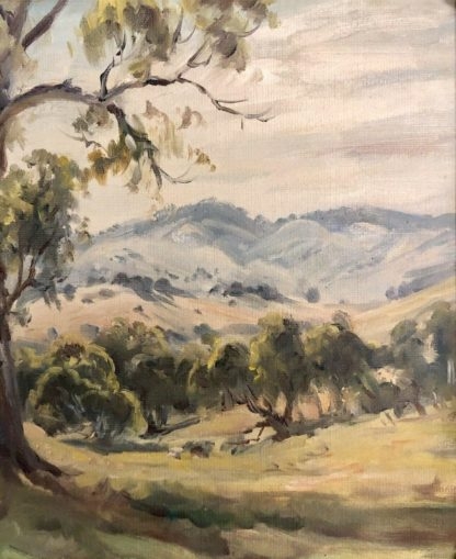 “Amongst The Ranges” Oil Painting Ambrose Sylvester Griffin (Australian 1912-1980) 6