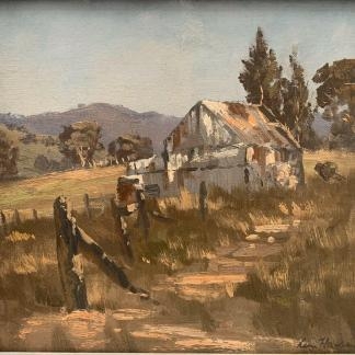 “Untitled Old Barn” Leon William Hanson (Australian 1918 - 2011) 1