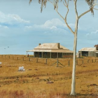 “Mallee Summer" Maryborough VIC Oil Painting By By Alan Maas