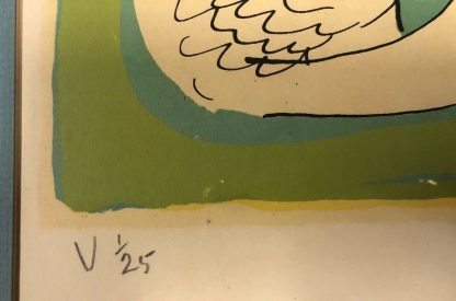 Charles Raymond Blackman OBE (1928 – 2018) I Love Tom Jones Colour Screenprint Numbered V125, Titled, Signed & Dated 8