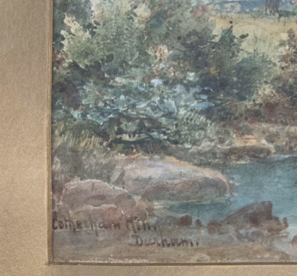 Original Watercolour Painting “Cothesham Mill Durham” Malcolm Crouse (British 19th20th Century) 7
