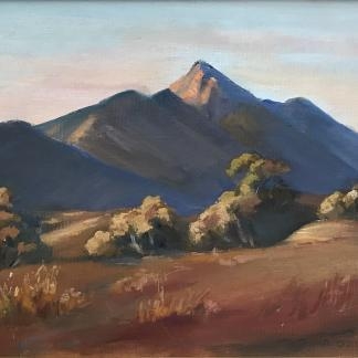 “Mount Aleck Sth Aust” Oil Painting By Antona Valentins Ozolins
