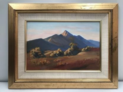 “Mount Aleck Sth Aust” Oil Painting By Antona Valentins Ozolins 2