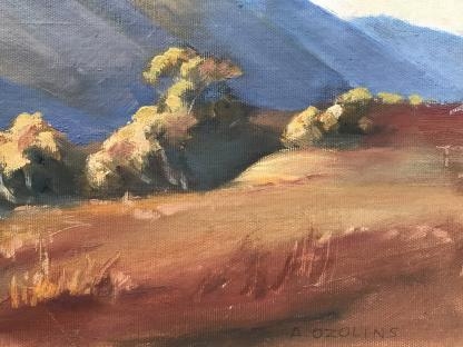 “Mount Aleck Sth Aust” Oil Painting By Antona Valentins Ozolins 6
