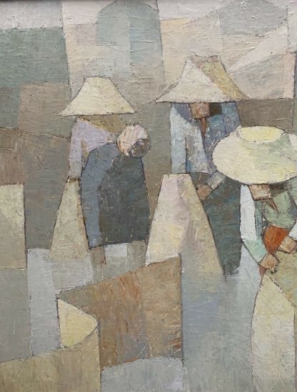 “Workers in the Field” By An Unknown Artist (Asian School) 7