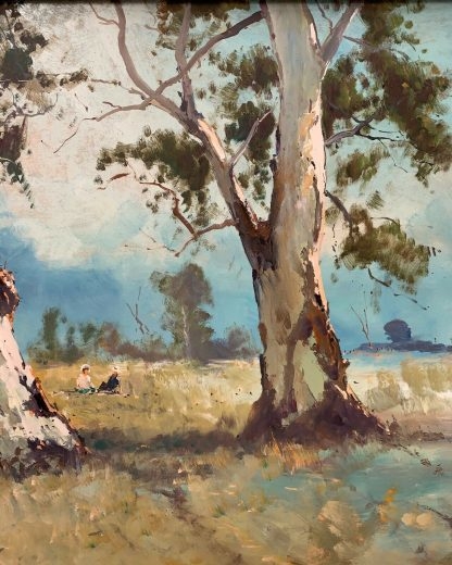 “Outback Landscape” (untitled) By Wykeham Perry (Australian 1936-) 6