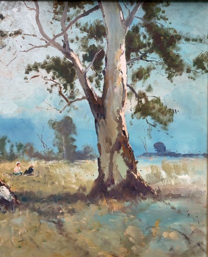 “Outback Landscape” (untitled) By Wykeham Perry (Australian 1936-) 7
