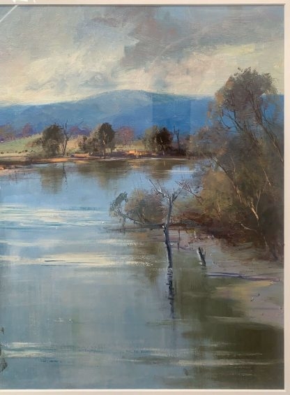 “River Scene” Untitled By Wykeham Perry (Australia 1936-) 7