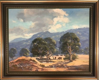 “Untitled Cattle at Dam” John Duncan Firth (EnglandAustralian 1936-2017) 8