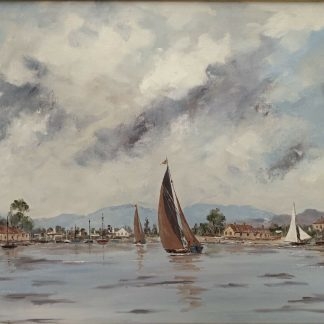 “Sailing” By John Simpson (20th Century Australia) 1