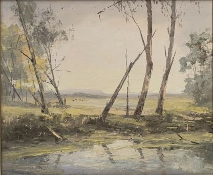 “Woori Yallock Creek” By Wim Kortland (1923-Holland Australian) 1