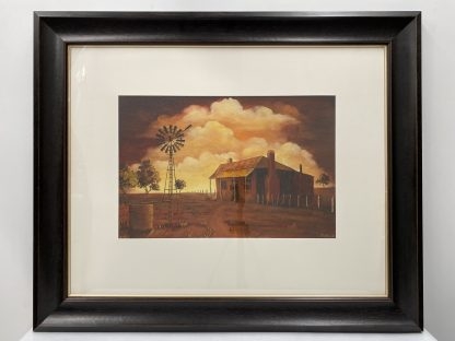 “Outback House” Oil Painting By Patrick Coffey 2