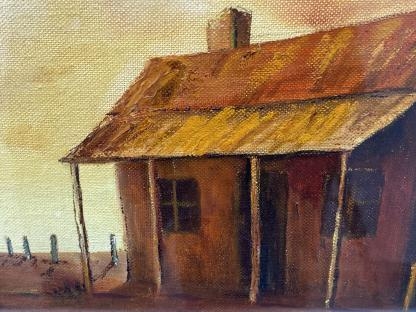 “Outback House” Oil Painting By Patrick Coffey 6